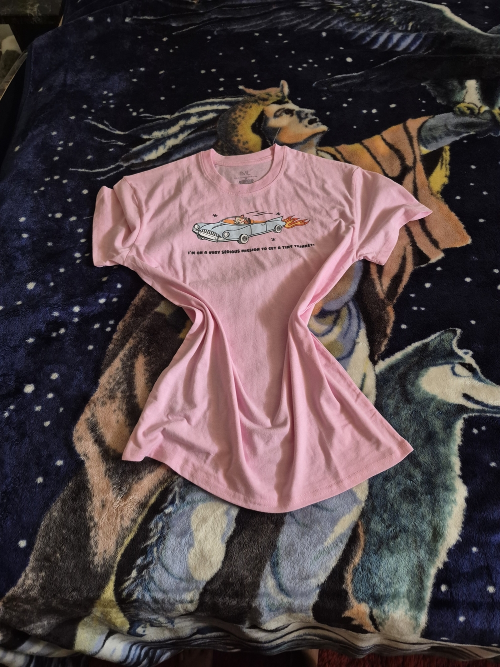 Cute Cat Pink Tshirt